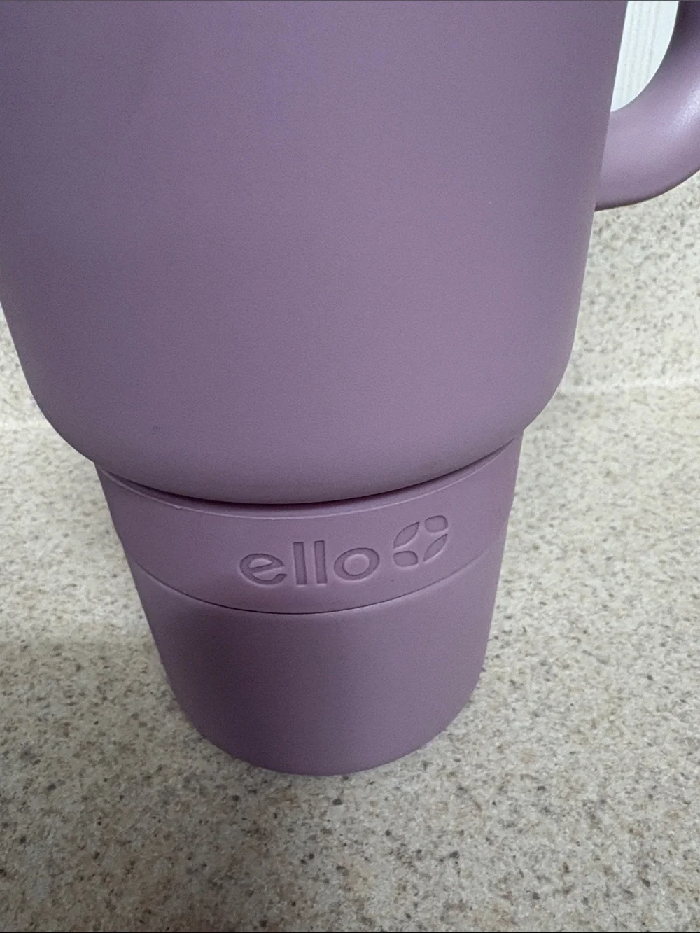 Ello 40 oz.  Travel Mug with Straw - Matte Lavender - Picture 2 of 8